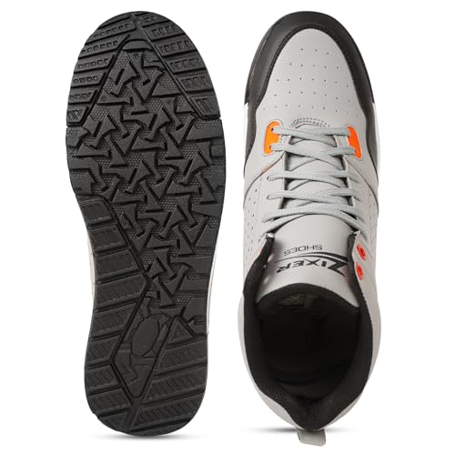 Image of Zixer Woodlend Bike Riding Tracking Stylish Jungle High Ankle Boots For Boys High Tops For Men