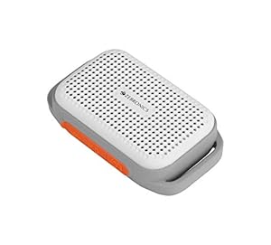 Zebronics Wireless Speaker with Bluetooth, Micro SD Card, Camera Shutter Mode, Call Function and Sporty Wearable - ZAPPY (White)