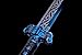 44 in Noble Blue Manganese Steel Chinese Dragon Sword Tang Dynasty Dao Kung Fu Martial Arts