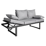 OUTLIV. Ecklounge Broome mit Relaxfunktion Grau