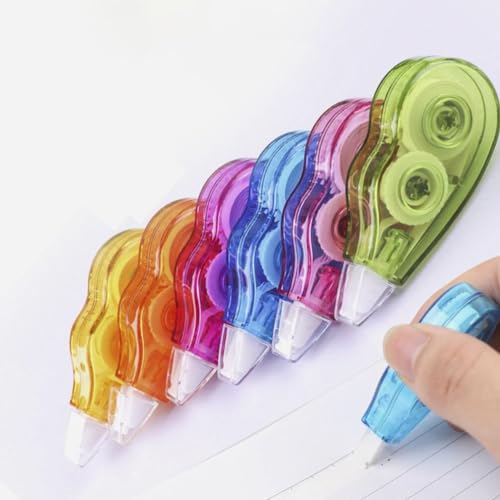 ECLET Correction Tape - Pack of 1Pcs Correction Tape 12 Meter X 5 MM, for Journal, Correction Pen, Whitener for Correction, Stationary Items, Correction Pen Tape (Any1 Random Color sent) D (B0CKW6HSDY) Amazon Price History, Amazon Price Tracker