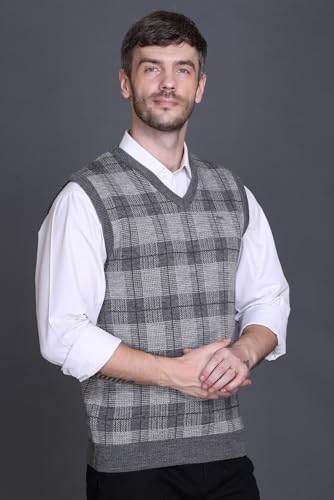 Image of GODFREY Half Sweater for Man Winter Pullover - Sleeveless Men Sweaters
