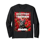 Photo Gallery romantico scottish terrier scottie mamma cane regalo floreale maglia a manica Photo Gallery romantico scottish terrier scottie mamma cane regalo floreale maglia a manica