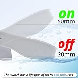 AIRTAK Bilge Pump for Boat DC12V 1500GPH Small Bilge Pump 12 Volt Electric Water Pump Low Noise with The Switch