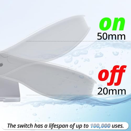 AIRTAK Bilge Pump for Boat DC12V 1500GPH Small Bilge Pump 12 Volt Electric Water Pump Low Noise with The Switch