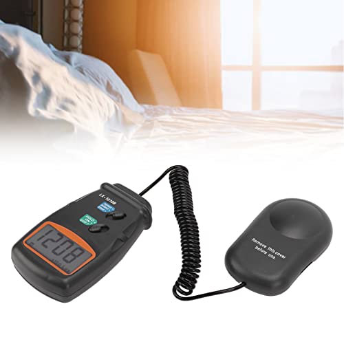 Medidor de luz digital LX1010B Zerodis luxómetro portátil de ABS con pantalla LCD 3