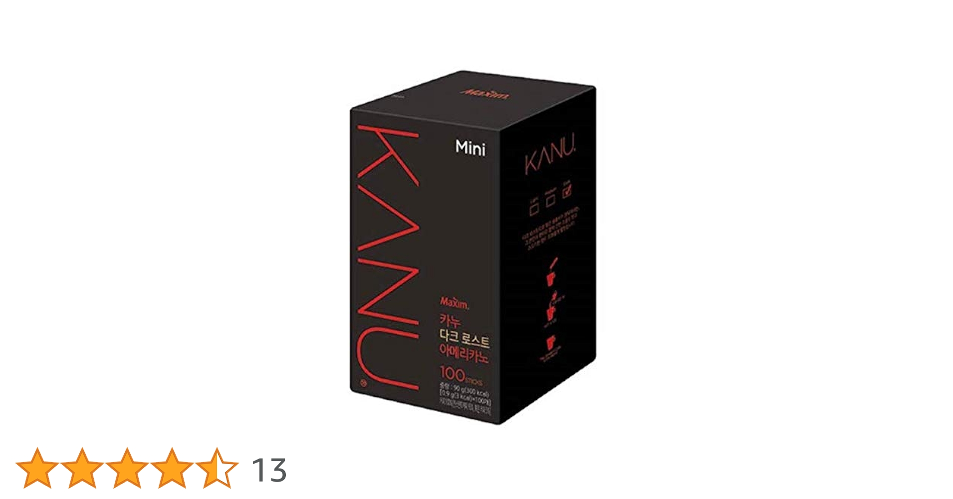 【新品】KANU ダークローストアメリカーノ MINI 150スティック Amazon.co.jp: Maxim KANU(カヌ) ミニ ダークローストアメリ