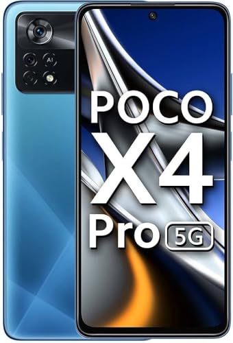 Image of POCO X4 Pro 5G (Laser Blue, 6GB RAM 64GB Storage)