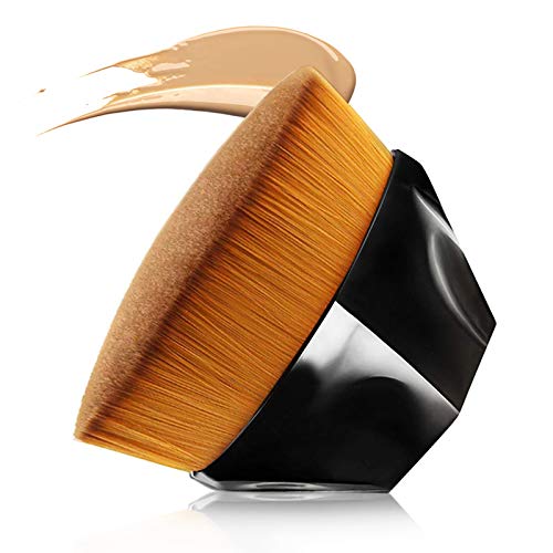 AprFairy Foundation Makeup Brush Flat Top Kabuki Hexagon Face Blush Brush Foundation Brush for Blending liquid Makeup, Flawless Powder or Cream Cosmetics
