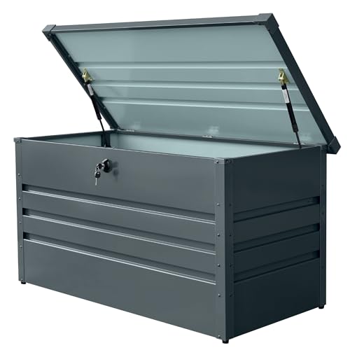 Contenitore di stoccaggio con pistone 350L Metallo