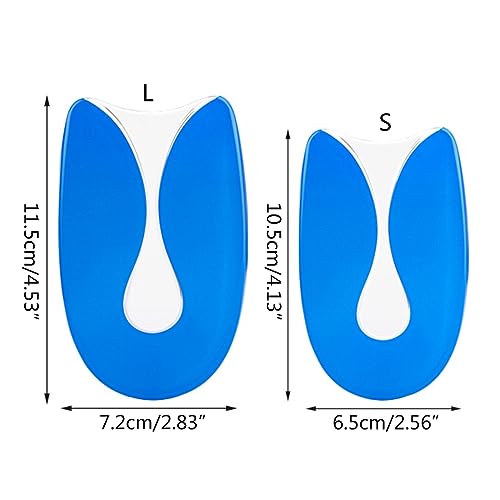 Plantillas Ortopédicas en Gel para Talón Azul miniatura 3