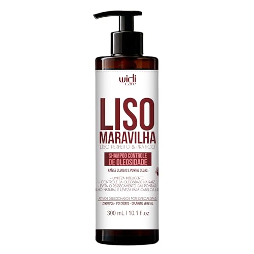 Liso Maravilha Shampoo Controle de Oleosidade - Widi Care - 300ml