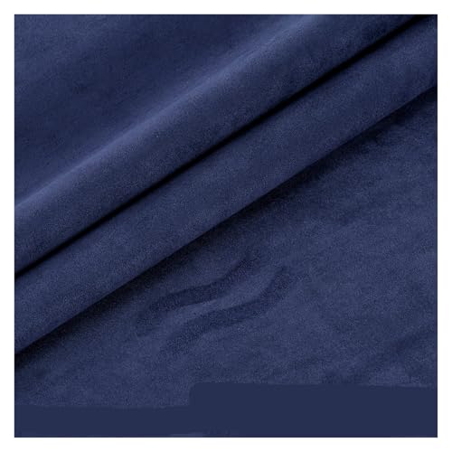 Tissu ciel de toit voiture en daim bleu autocollant 52x200cm pour rénovation intérieure