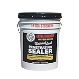 Glaze 'N Seal Extra Strength Natural Look Penetrating Sealer, 5 Gallon (184), Clear