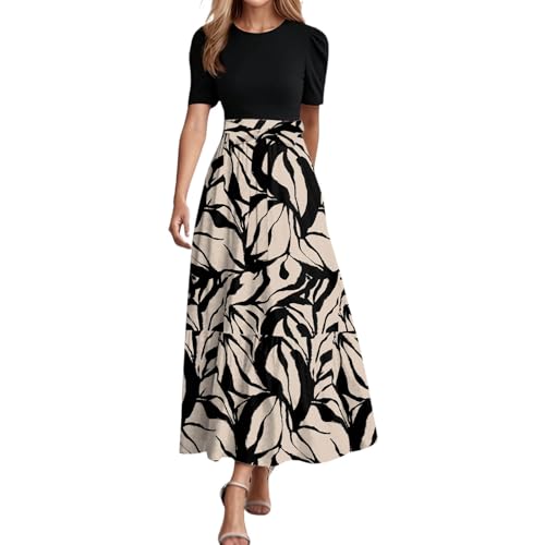 Vestidos para Bodas De Oro Cortos 2025 Informales Color Holgados Frescos Cortas Cocktail Tienda Cómodos Asimetrico Premama Arreglados Vaporosos Modernas Outfits del Barato Floreados