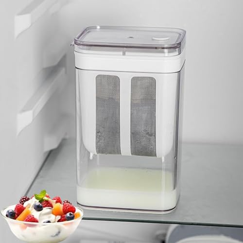 水切りヨーグルトメーカー 1100ml 日本JSLF370認証 - 画像 8
