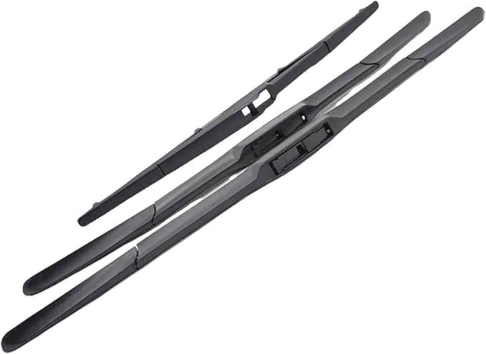 XYUASDGB Premium Exact Fit Windscreen Wiper Blades for Hyundai Accent RB Hatchback 2011-2018 Durable Natural Rubber Easy Fit for a Quiet and Streak Free Wipe