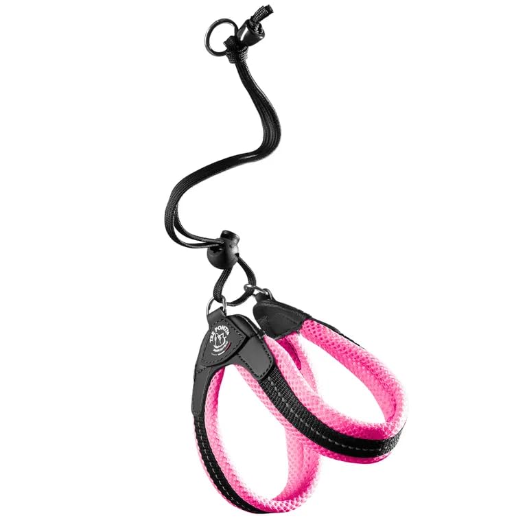 PETTORINA TRE PONTI RETE CHIUSURA LACCIO MESH ROSA FLUO (MIS. 2)