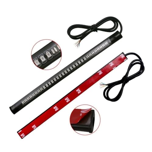 Clignotant double couleur de stop et freinage 48 LED moto