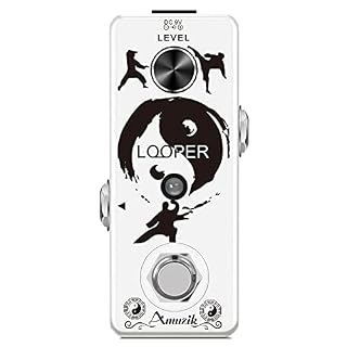 Amuzik Looper Guitar Pedal Unlimited Overdubs 10 Minutes of Looping, 1/2 time With USB to Import and Export Loop 3 Mode… - Les Beatles, Paul McCartney, John Lennon, RIngo Starr, George Harrison