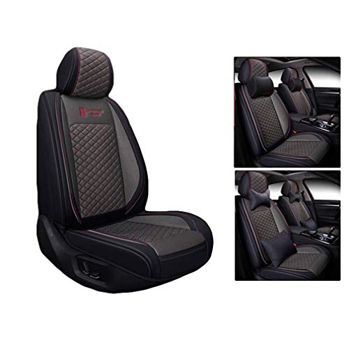 SZ JIAOJIAO Sistemas de la Cubierta Asiento de Coche, Universal Antideslizante Impermeable Side Airbag compatibles para 5 Asientos compatibles con Jaguar XJ,3