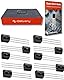 AZDelivery 10 x DS18B20 Digitaler Temperatursensor TO92-55°C - +125°C kompatibel mit Arduino und Raspberry Pi inklusive eBook!