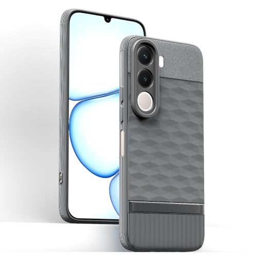 Image of Outlouders Back Cover for Realme C100x | Full Camera Protection | TPU Soft Flexible Shockproof Bumper Case (Grey)