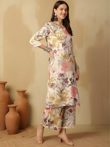 Image of Kurti with Plazo Set for Women