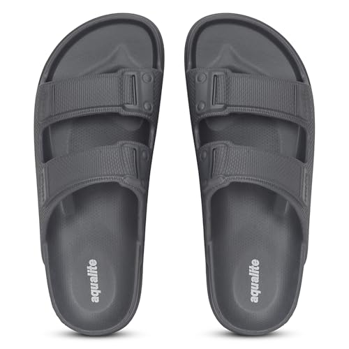 Image of Aqualite NEO-9294 Casual Slide Slipper for Men dailywear Slip-ons Anti-Skid, Waterproof EVA Slide Flipflop