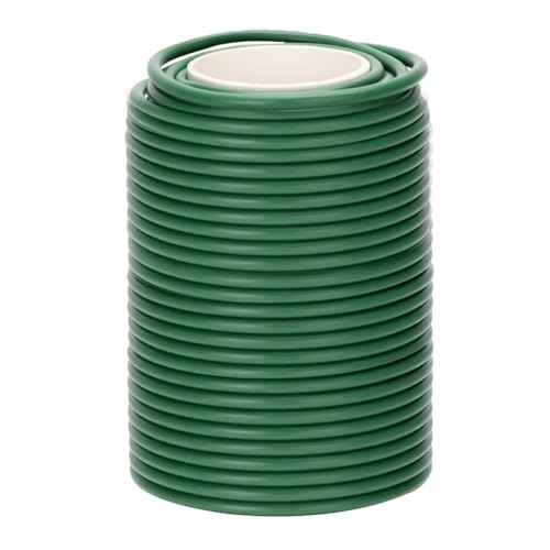 KINGLAKE 3.5mm Pflanzendraht Gartendraht, 20M Bindedraht Gummiert, Pflanzen Draht Ummantelt Dick, Garten Lst Draht, Zaundraht für Pflanzen Tomaten-Grün KINGLAKE 3.5mm Pflanzendraht Gartendraht, 20M Bindedraht Gummiert, Pflanzen Draht Ummantelt Dick, Garten Lst Draht, Zaundraht für Pflanzen Tomaten-Grün