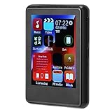 Bluetooth 5.0 MP3 Player, 2.4inch Touch Screen Music Player, 4GB Portable Music Audio Player with FM Radio, Recording E Book, Headphone, Support Memory Card up to 256GB (Black)