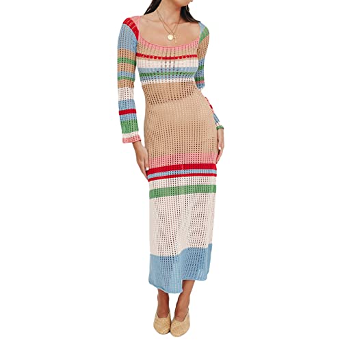 Robe de plage longue et bikini évidé pour vos soirées d'été