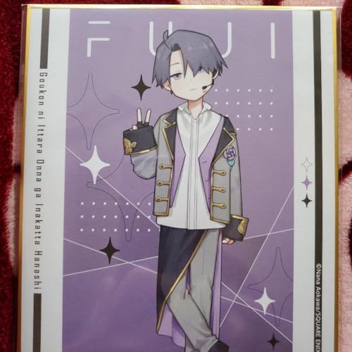 When I Went to the Jokon Party I Went To The Concert Story C Mini Shikishi Wisteria