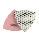Diseño fácil de usar para amoladoras angulares: perfectamente formado para su uso con amoladoras angulares, esta almohadilla triangular te permite trabajar de manera eficiente en áreas confinadas que las almohadillas no pueden alcanzar.