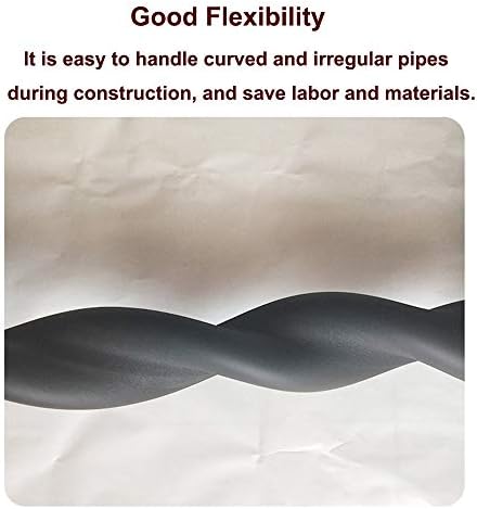 6FT Foam Pipe Insulation Tubing, Antifreeze & Flame Retardant Sleeve for Pipes, Guitar Racks, Utensils, Roof Racks, Thick 0.065FT, Energy Efficient Thermal Insulation