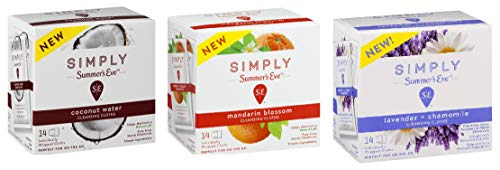 Summer's Eve Feminine Wipes, On The Go Variety Pack, 42 Count