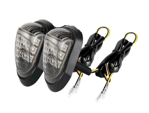 Clignotants encastrés pour moto ambre momt 9 LED accessoires universels