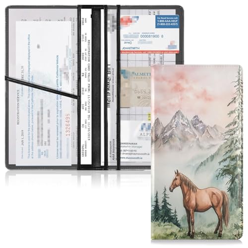 Organizador de guantera cuero slim miniatura 2