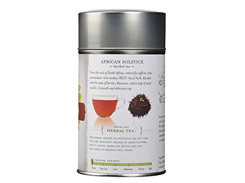 Tea Forte AFRICAN SOLSTICE Loose Leaf Herbal Tea, 3.5 Ounce Tea Tin
