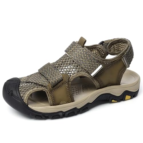 Men's Soft Sandals Breathable Mesh Men's Beach Sandals
