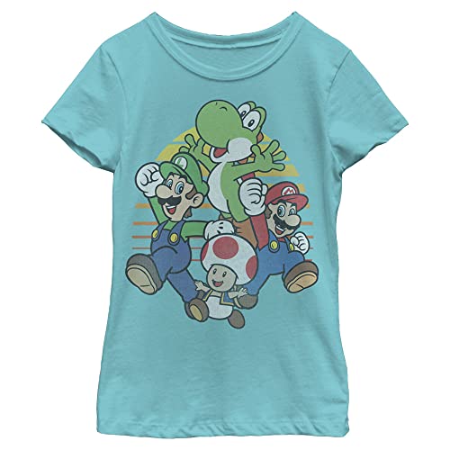 Nintendo Group Go Girls Short Sleeve Tee Shirt