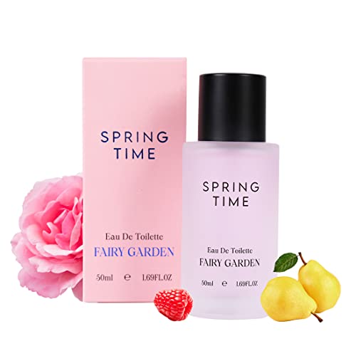 MINISO Eau de Toilette Perfume with Long Lasting Fragrance for Women, 50ML, Fairy Garden Series, Spring Time
