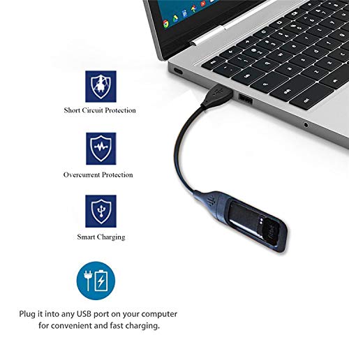 Compatible With Fitbit Flex Charger, Savcappan Replacement Usb Charging Cable Cord Charger Cradle Dock Adapter For Fitbit Flex, Fitbit Flex 1, Fitness Wristband Smart Watch #TOP3