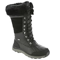 UGG Women's Adirondack Boot Tall Iii Boot, Black / Black, 8