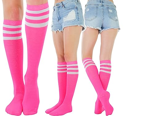 Image of ToBeInStyle Women's Pack of 6 or 12 Knee High Socks