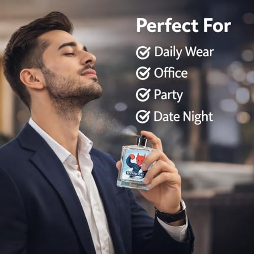 Image of DixZ Cupid Hypnosis 50ML Luxury Cologne for Men Pheromne-Infused Original Formula, Cupid Charm Long Lasting Magnet Fragrances Perfume (Pack of 1)