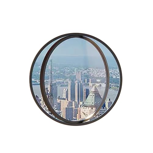 Ventana de ojo de buey contra humedades con cristal templado de seguridad