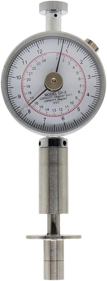 Fruit Hardness Tester,-3 Fruit Penetrometer Sclerometer for Determining Maturity Level