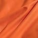 SUSYBAO Orange Duvet Cover Queen 100% Cotton 3 Pieces Set 1 Burnt Orange Duvet Cover with Zipper Ties 2 Pillow Shams Vibrant Color Neutral Bedding Set Soft