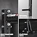 Titan Fitness X-3 Series Flat Foot Power Rack, 82